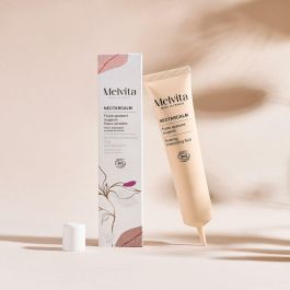 MELVITA NECTARCALM Fluido Calmante Antirojeces con Aloe Vera y Azahar para Piel Normal/Mixta, 40 ml