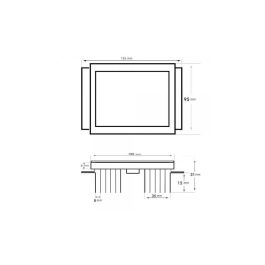 Bridgelux Módulo Óptico LED 40W 5.400Lm para Farola