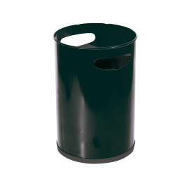 Sie Papelera Metálica 101 Negra 32x21 cm 12 Litros