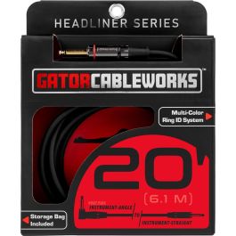 Cable De Instrumento Jack Recto/Jack Acodado (Con Silent) - 6 M