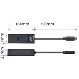 Hub USB 3 Puertos Eminent EW1141 USB 3.1