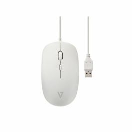 Ratón V7 MU200GS-WHT Blanco 1600 dpi Ratón V7 MU200GS-WHT Blanco 1600 dpi