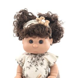 Tachan T01059 Martina Muñeca Pepona 40 Cm con Mofletes Gorditos y Estilo Vintage para Niñas +3 Años
