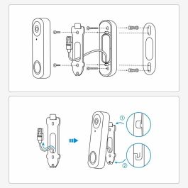 Reolink D340P Intercomunicador Negro
