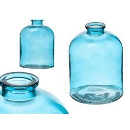Frasco de cristal redondo turquesa Giftdecor 9x12x9 cm (12 Unidades) Precio: 24.50000014. SKU: B15SS2WSBR