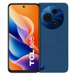 TCL 605 Smartphone 4GB RAM 128GB Almacenamiento, Pantalla 6.7" HD+ 90Hz, Cámara 50MP, Azul