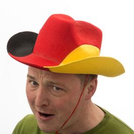 Sombrero de Cowboy Bandera de Alemania Th3 Party Sombrero de Cowboy Bandera de Alemania Th3 Party