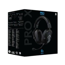 Logitech Auriculares Gaming PRO X Inalámbricos LIGHTSPEED con Micrófono Blue VO!CE, Sonido Envolvente 7.1 y Drivers PRO-G 50mm