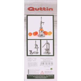 Quttin Exprimidor de Zumo Inoxidable, 13 x 37 x 18.5 cm (6 Unidades)