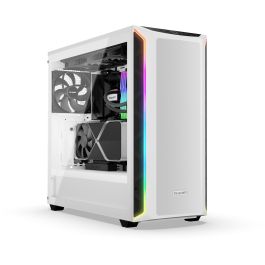 be quiet! SHADOW BASE 800DX White Midi Tower PC con Ventana Lateral e Iluminación Multi