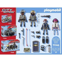 Figuras fuerzas especiales. playmobil city action