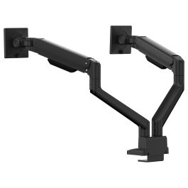 Iiyama Soporte de Monitor 100x100 Dual 2x12kg para 24-32" con Gasdruckfeder, Negro