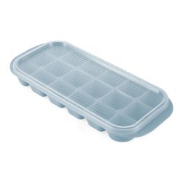 Inde Cubitera con Tapa para 18 Cubitos de Hielo, 25.5 x 11.3 x 3.2 cm (24 Unidades)