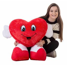 Peluche corazón zapatón 58 cm Peluche corazón zapatón 58 cm