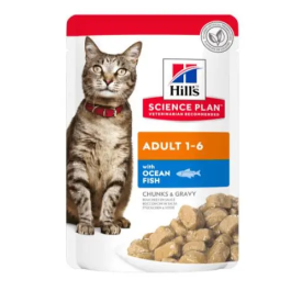 Hill's Hsp Feline Adult Pescado Azul Pouch Caja 12x85 gr Comida Húmeda para Gatos Precio: 22.8900001. SKU: B1DKAST5YB
