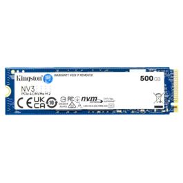 Kingston Technology NV3 500 GB PCI Express 4.0 3D NAND Kingston Technology NV3 500 GB PCI Express 4.0 3D NAND