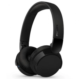 Philips TAH4209BK Auriculares Inalámbricos Negros con Micrófono, Bluetooth y 55 Horas de Batería