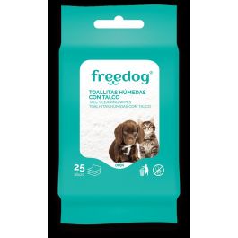 Freedog Toallitas Humedas Talco Pocket 25Ud 18x20 cm Precio: 1.68999974. SKU: B133KCKBYX