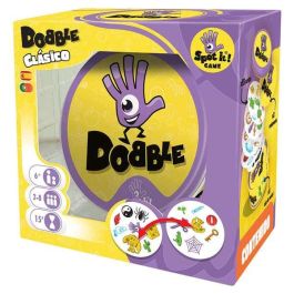 Asmodee Juego Dobble. Juego de cartas basado en la velocidad, observación y reflejos para niños y adultos.