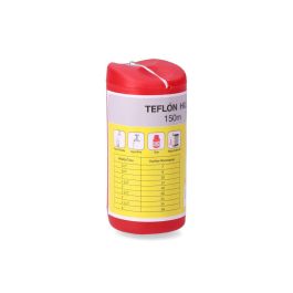 Edm Hilo de Teflón PTFE - Cinta Hilo de Politetrafluoroetileno 160m para Sellado de Roscas de Metal y Plástico en Fontanería y Riego