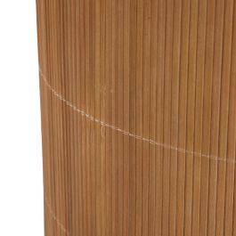 Puff Versa Verde Lino Bambú Madera MDF Puff Versa Verde Lino Bambú Madera MDF