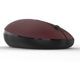 INCA IWM-231RB Ratón inalámbrico óptico 1600 DPI 4 botones silenciosos Ambidextro Marrón/Negro 2.4GHz