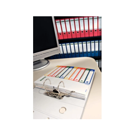 Leitz Archivador de Palanca 180º DIN A4 Maxi Polipropileno Lomo 80 mm Azul