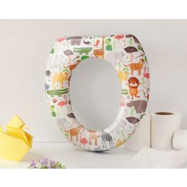 KioKids Reductor WC Asiento de Inodoro Acolchado 'Selva' para Niños +12 Meses - Cómodo, Higiénico, Resistente, Multicolor Precio: 5.50000055. SKU: B1E4GAYZ65