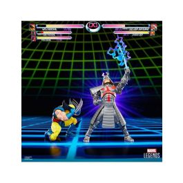HASBRO Blister 2 Figuras Wolverine & Silver Samurai Gameverse Marvel Legends Articuladas 15cm con 9 Accesorios