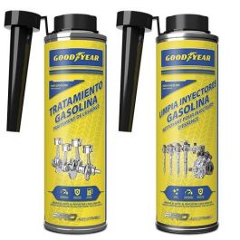Goodyear Pro Additives ZGODA0006 Kit Pre-ITV Gasolina con Limpia Inyectores y Aditivo de Combustible 600 ml para ITV, Sistema de Combustible y Rendimiento Motor