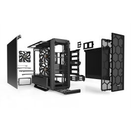 be quiet! Silent Base 802 Midi Tower PC Negro | Caja para ordenador ATX/EATX | Soporte 2.5/3.5" | USB 3.2 Gen 1 y Gen 2 Tipo-C