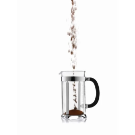 Bodum Cafetera de Pistón Chambord 12 Tazas 1.5L Acero Inoxidable BOD0727015100012