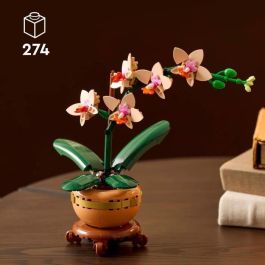 Lego Botanicals Miniorquídea - Set de Construcción de 274 Piezas para Mayores de 18 Años Lego Botanicals Miniorquídea - Set de Construcción de 274 Piezas para Mayores de 18 Años