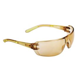 Deltaplus Gafas de Protección Monobloque Policarbonato AV-AR-AS-UV400 Color Marrón EN166/EN172/ANSI