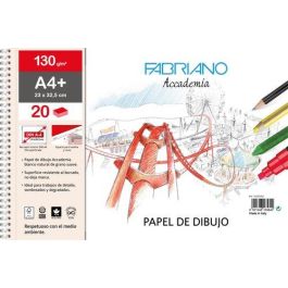 Bloc De Dibujo Fabriano Accademia Con Espiral Liso Con Recuadro A4+ 130G 20H Precio: 3.5000004. SKU: B1DJQ7L62X
