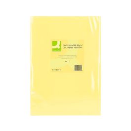 Papel Color Q-Connect Din A3 80 gr Amarillo Paquete De 500 Hojas