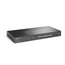 Omada 16x 2.5 Gbps RJ45, 2x 10G SFP+ Slots, 120 Gbps, 89.28 Mpps, 16 K MAC, 9 KB Jumbo, 440 x 180 x 44 mm Omada 16x 2.5 Gbps RJ45, 2x 10G SFP+ Slots, 120 Gbps, 89.28 Mpps, 16 K MAC, 9 KB Jumbo, 440 x 180 x 44 mm