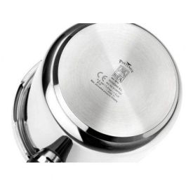 Bra A185103 Olla a Presión Rápida Vitesse de 7 litros, Ø22cm, Acero Inoxidable 18/10, 4 Sistemas de Seguridad, Inducción