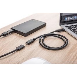 DIGITUS USB 2.0 Verlängerungskabel Typ C -C St/Bu 2.0m. sw