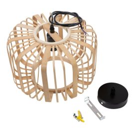 Lámpara Colgante Linjiang de Ratán Natural Estilo Boho-Chic para Aportar Calidez y Personalidad con Casquillo E27 SKD-P80110