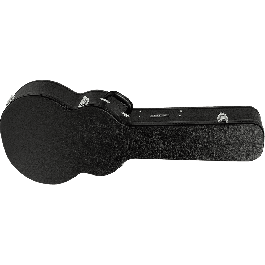 TOBAGO Estuche Rígido para Guitarra Acústica Jumbo, Piel Sintética Negro, Protección Profesional