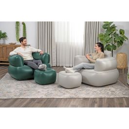 Bestway Sillon Hinchable con Reposapies Color Surtido 107x99x80/48x48x36 cm Interior 75137