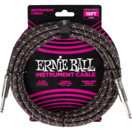 Ernieball Cable de Instrumento Trenzado Jack-Jack SS 5,5 M - Purple Python Precio: 28.49999999. SKU: B1JEYNQHR8