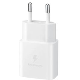 Cargador de Pared + Cable USB C Samsung EP-T1510XWE Blanco 15 W Cargador de Pared + Cable USB C Samsung EP-T1510XWE Blanco 15 W
