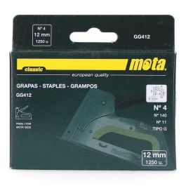 Mota Herramientas Grapas gg412 Nº 4 de 12mm, 1000 Unidades, Espesor 1.2mm Precio: 3.88999996. SKU: S7911287