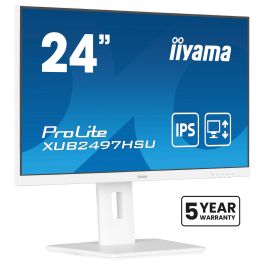 iiyama ProLite XUB2497HSU-W2 Monitor 23.8 Pulgadas Full HD IPS 1ms 100Hz HDMI DisplayPort USB VESA Altura Ajustable Blanco Precio: 168.98999997. SKU: B168WNKBY3