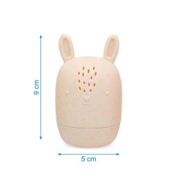 KioKids Juego 4 Animalitos Baño Antimoho y Desmontables PVC/Trigo Suaves, Fácil Limpieza, Multicolor para Bebés +3 Meses