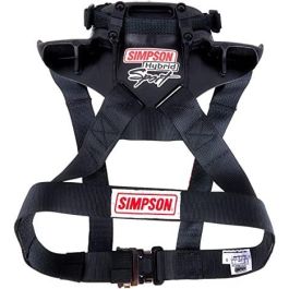 Simpson SIHS.SML.11.PA.FIA | Sistema HANS Hybrid Sport Pequeño, Anclaje Estándar, Certificación SFI, Polímero Carbono DuPont Precio: 661.89000009. SKU: S3712545