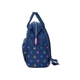 Mochila para Portátil Benetton Cool Azul marino 27 x 40 x 19 cm