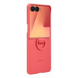 SAMSUNG Ring Case Silicone para Galaxy Z Flip7 - Rojo